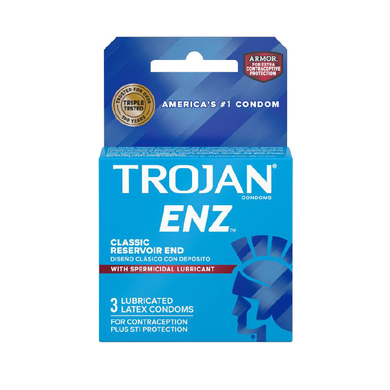Trojan ENZ Armor Spermicidal (3 Pack)