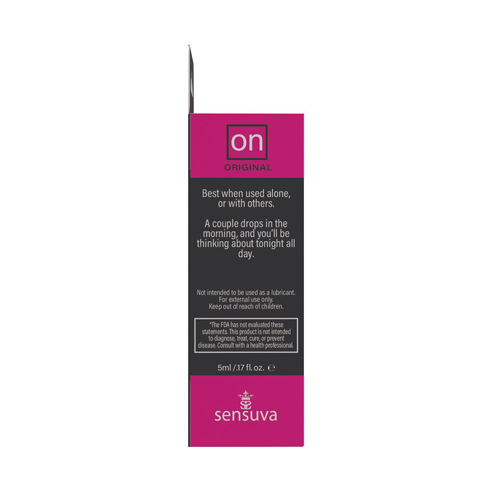 Sensuva ON Original Arousal Oil 5ml Bottle Medium Box