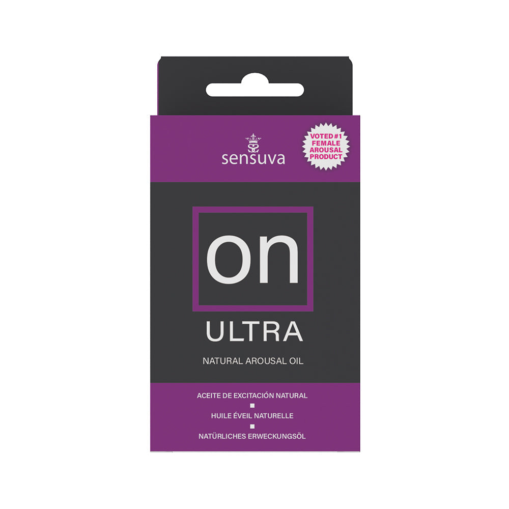 Sensuva ON Ultra Arousal Oil 5ml Bottle Medium Box