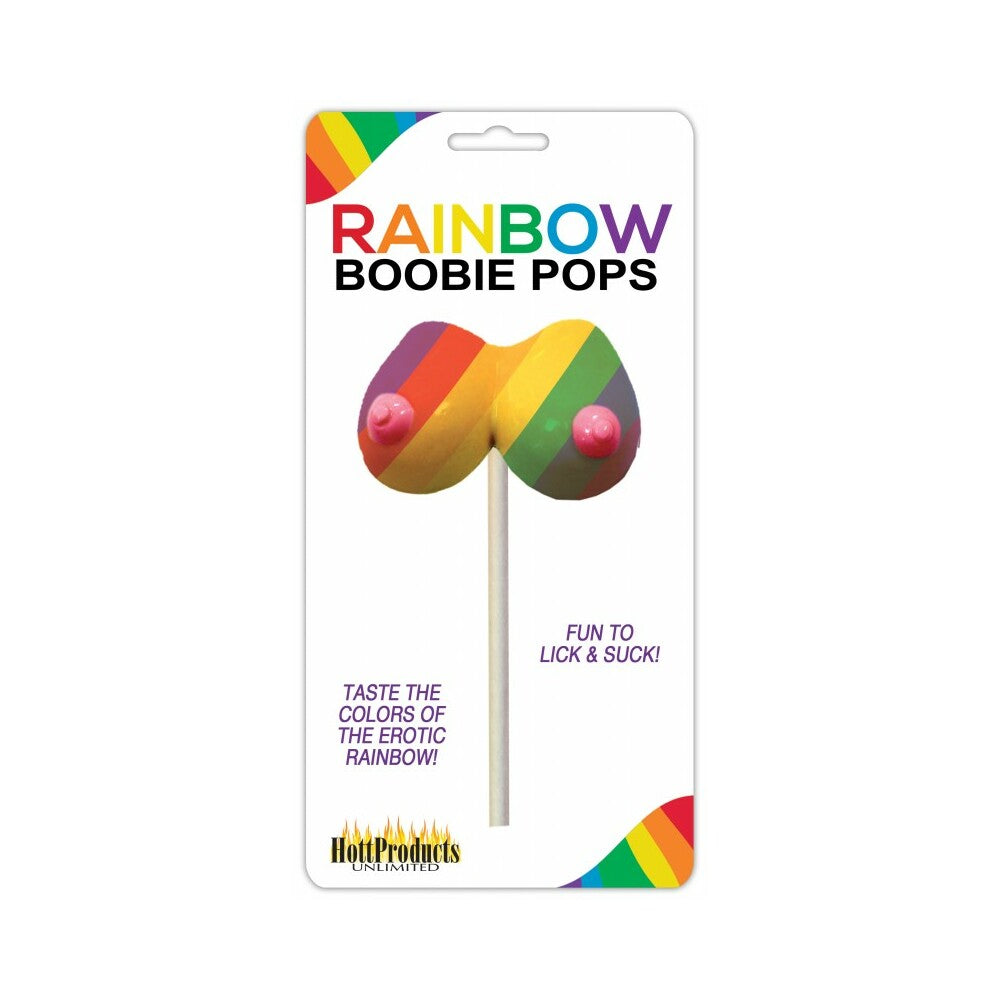 Rainbow Boobie Pops - Rainbow