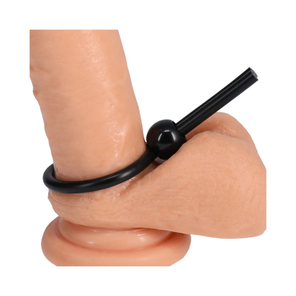 Rock Solid Lasso Single Adjustable Lock Black Silicone