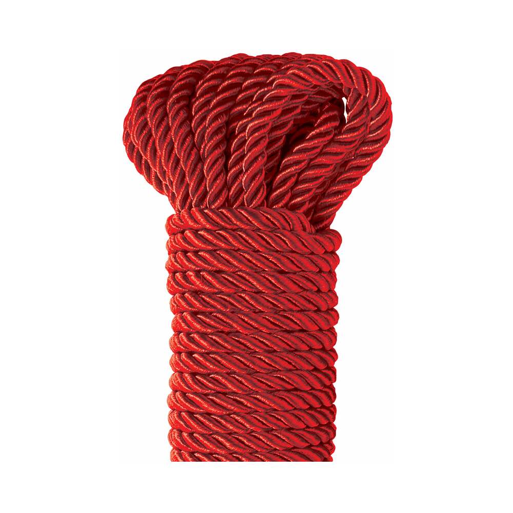 Fetish Fantasy Series Deluxe Silk Rope - Red