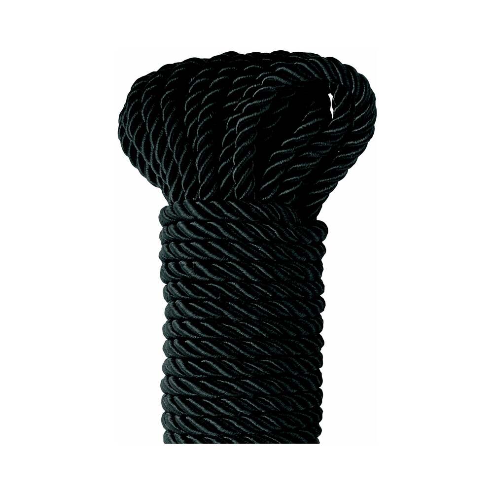 Fetish Fantasy Series Deluxe Silk Rope - Black