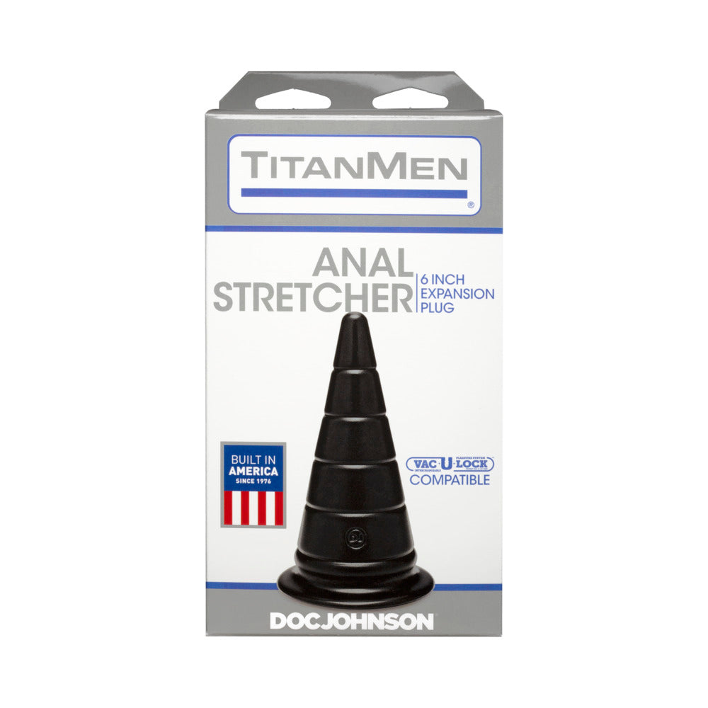 Titanmen 6" Anal Stretcher - Black