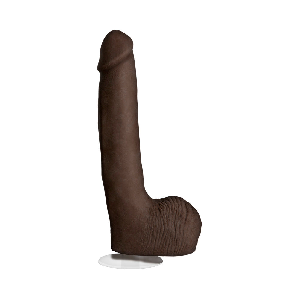 Rob Piper Cock w/Balls & Suction Cup - Chocolate