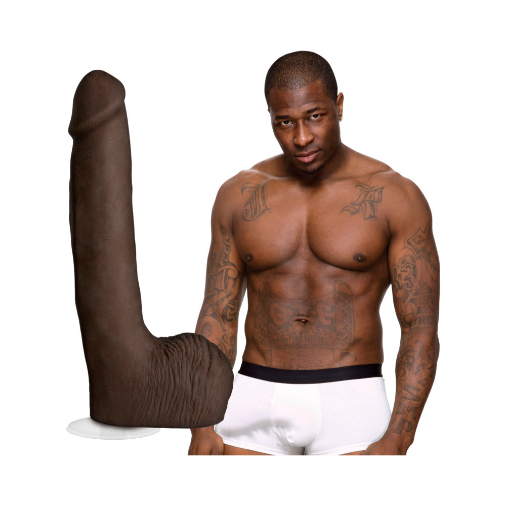 Rob Piper Cock w/Balls & Suction Cup - Chocolate