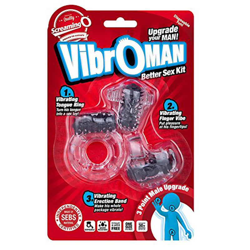 Screaming O VibrOMan-Black