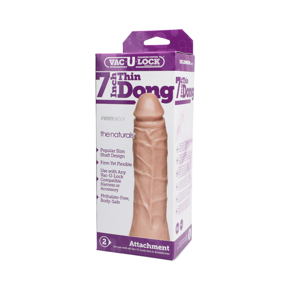 Vac-U-Lock 7" Thin Dong - White