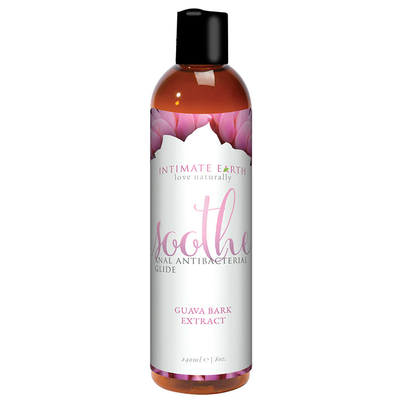Intimate Earth Soothe Anal Antibacterial Glide 8oz