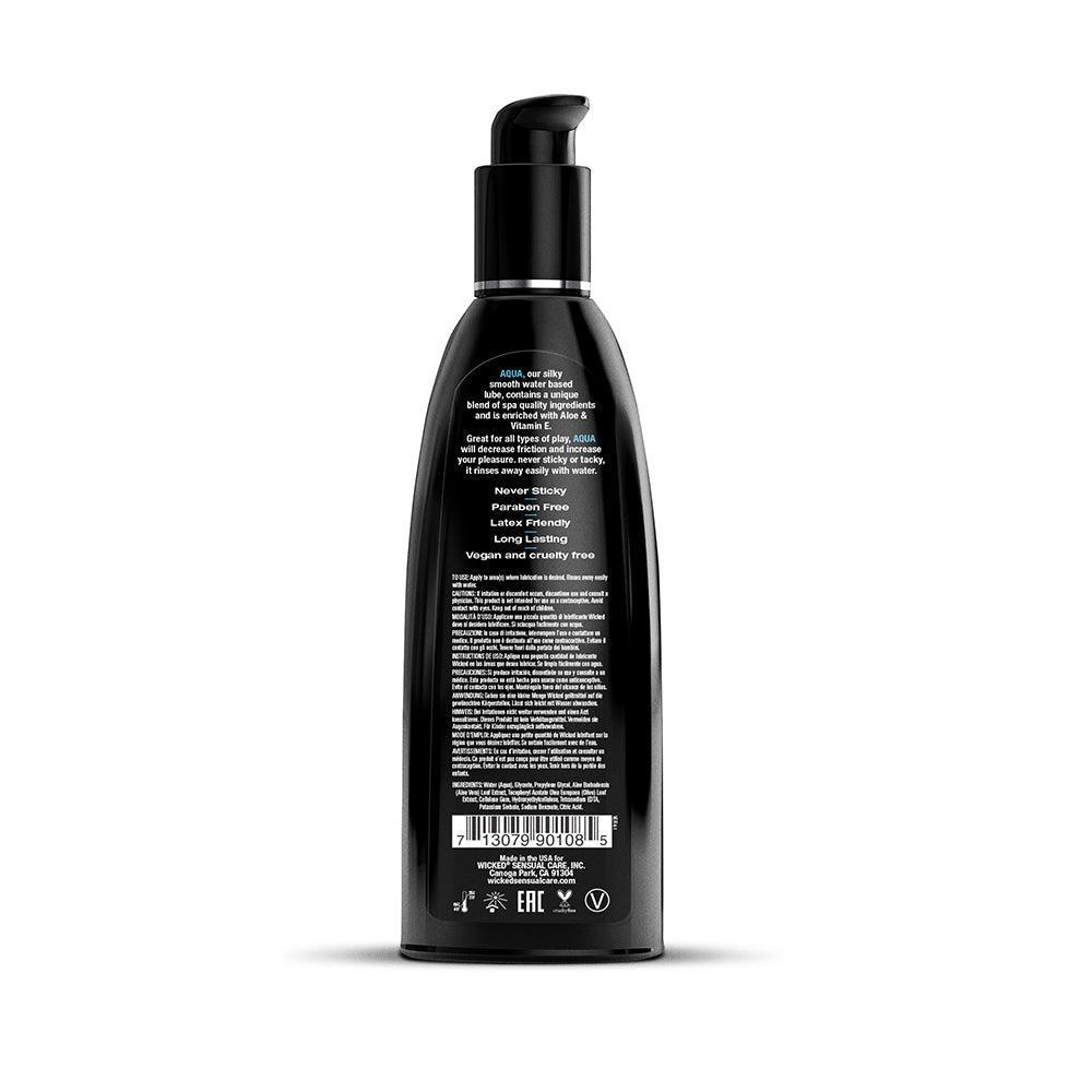 Wicked Sensual Care Aqua Lubricant 8.5oz