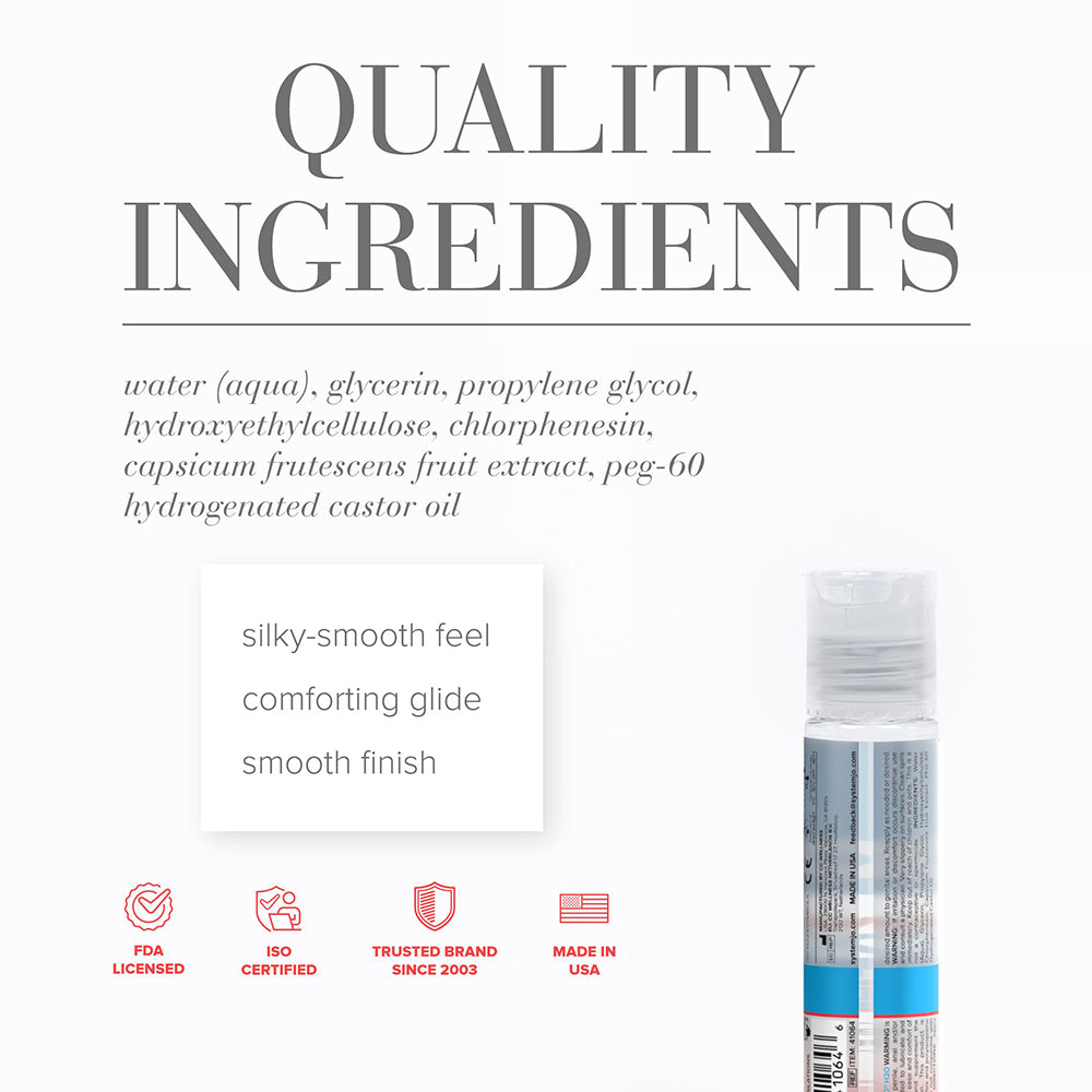 JO H2O - Warming Lubricant 1 oz