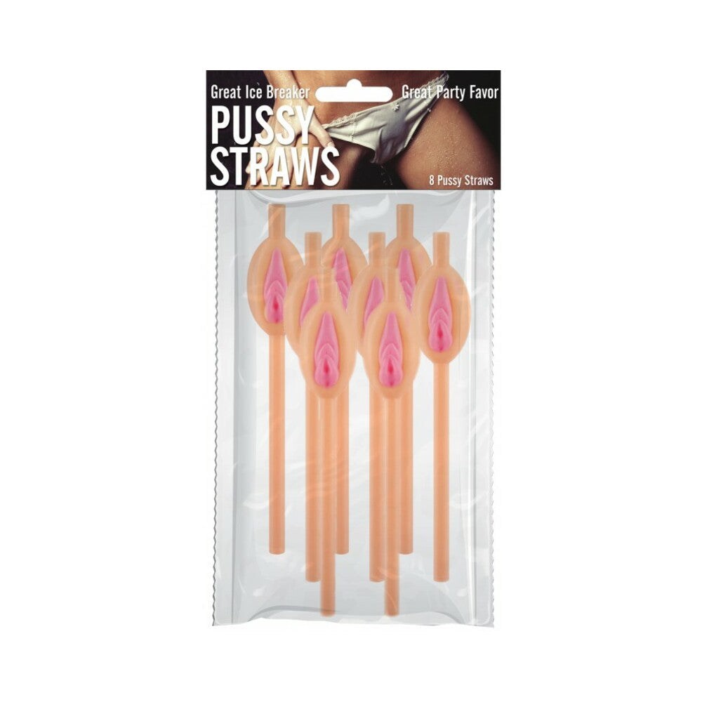 Pussy Straws - Pack of 8