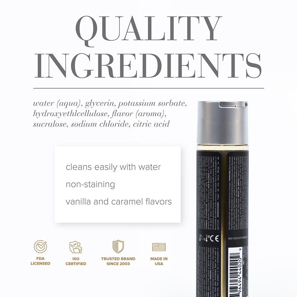 JO Gelato - Creme Brulee Lubricant 4 oz
