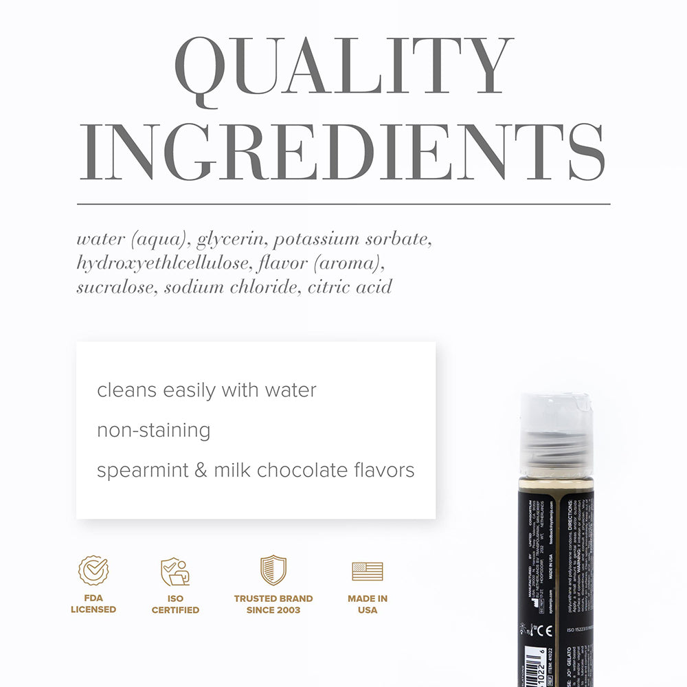 JO Gelato - Mint Chocolate Lubricant 1 oz