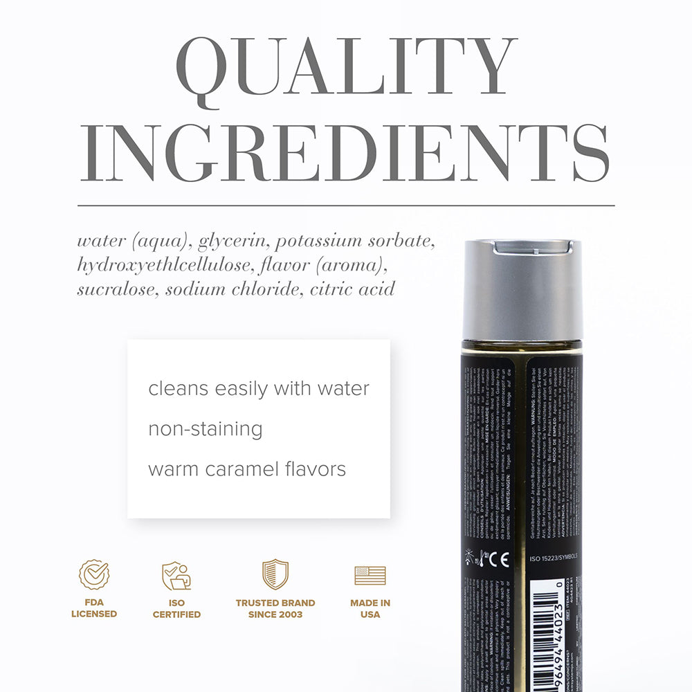 JO Gelato - Salted Caramel Lubricant 4 oz
