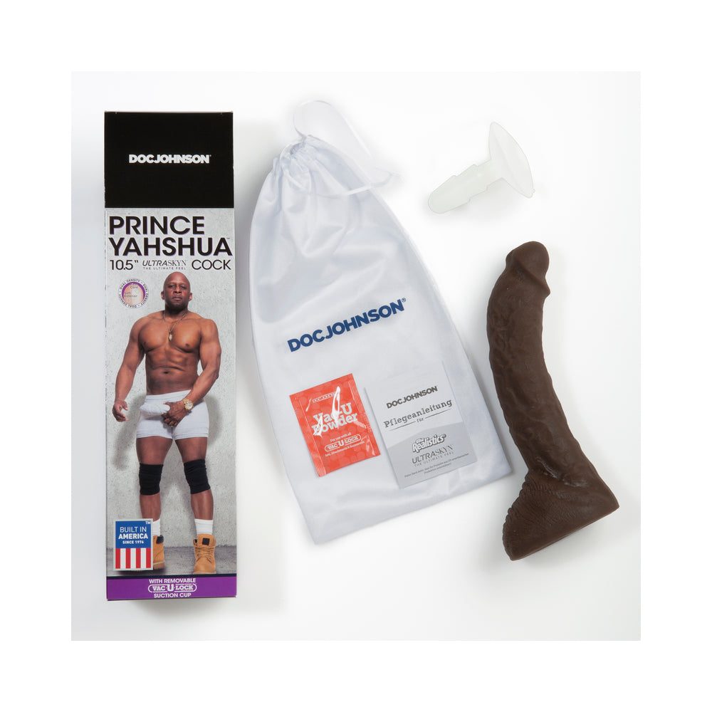 Prince Yahshua ULTRASKYN 10.5" Cock - Chocolate