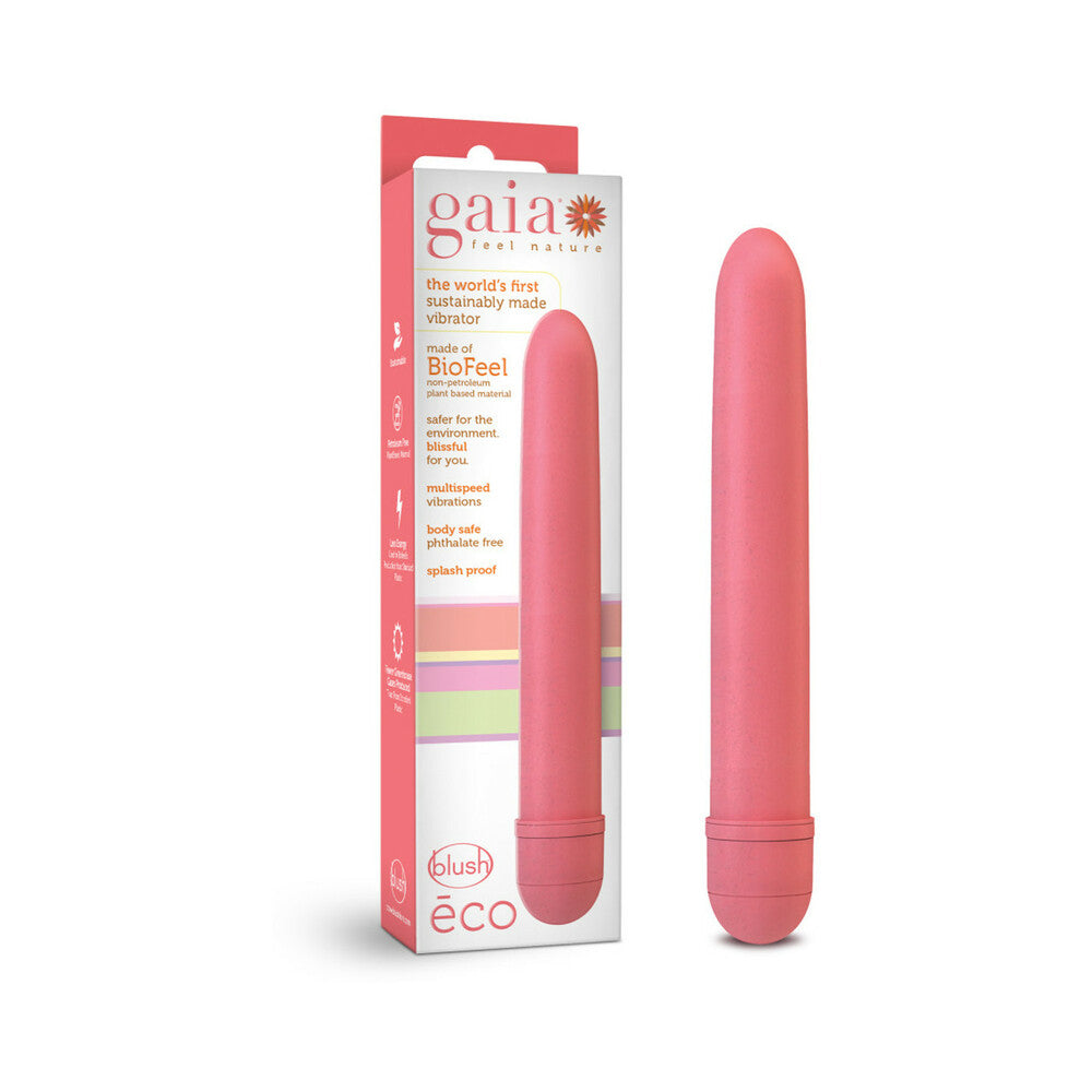 Blush Gaia Biodegradable Vibrator Eco - Coral
