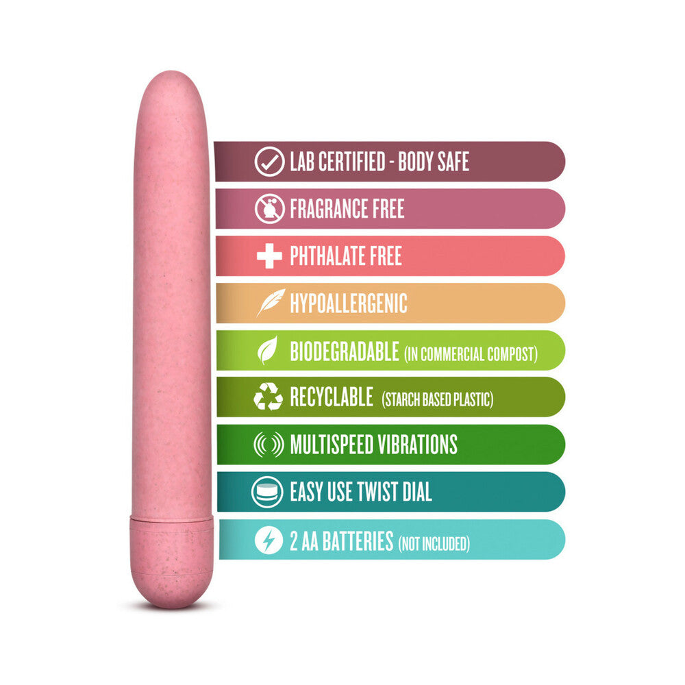 Blush Gaia Biodegradable Vibrator Eco - Coral