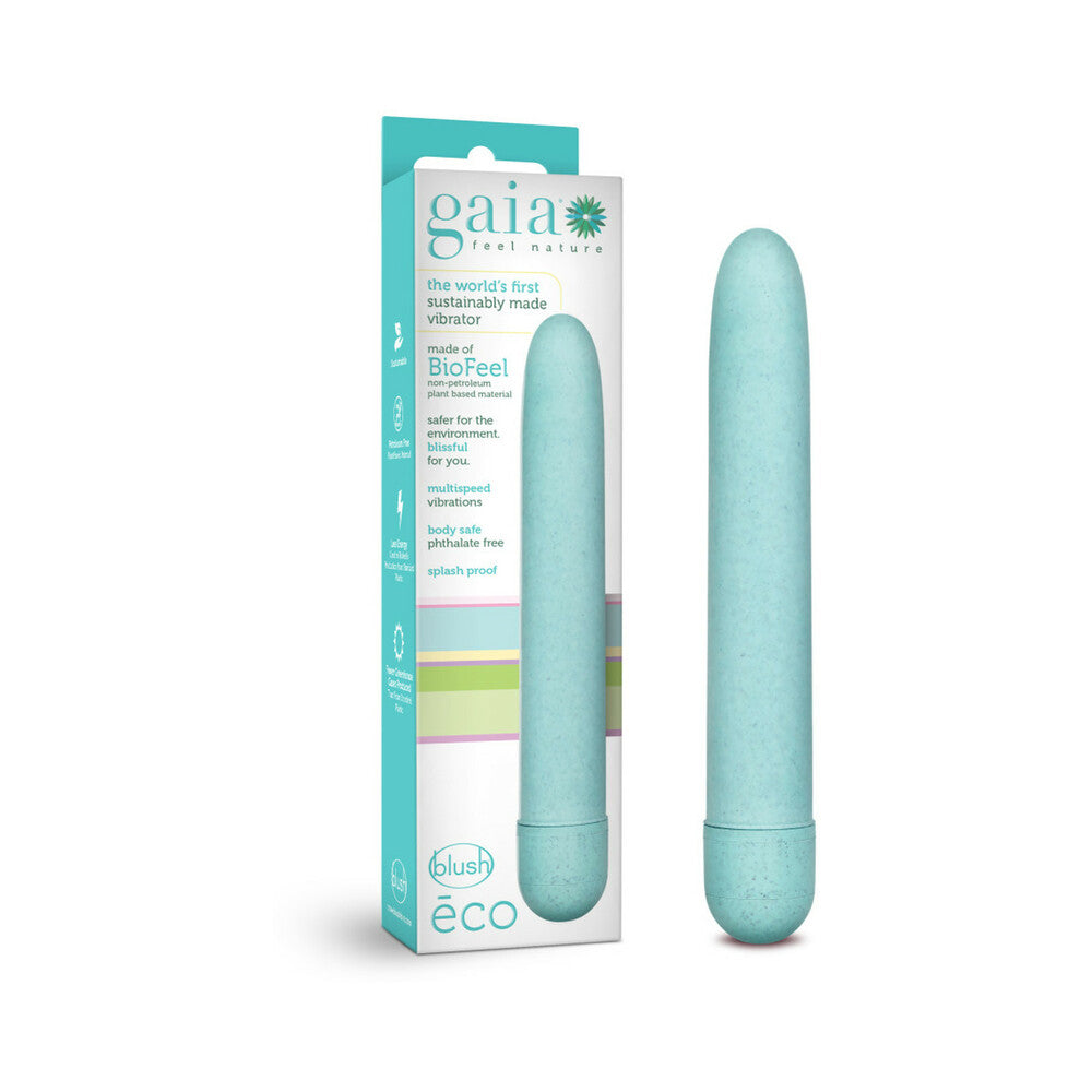 Blush Gaia Biodegradable Vibrator Eco - Aqua