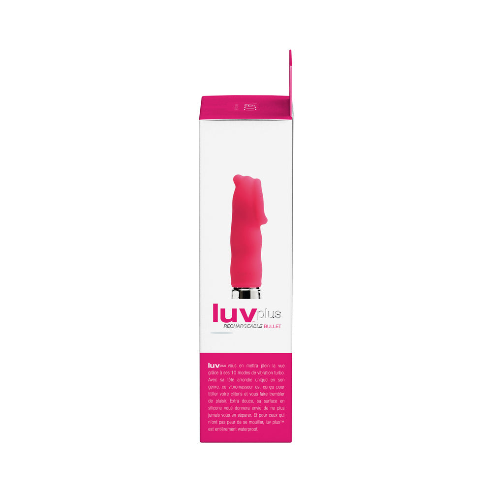 VeDO Luv Plus Rechargeable Vibe - Foxy Pink
