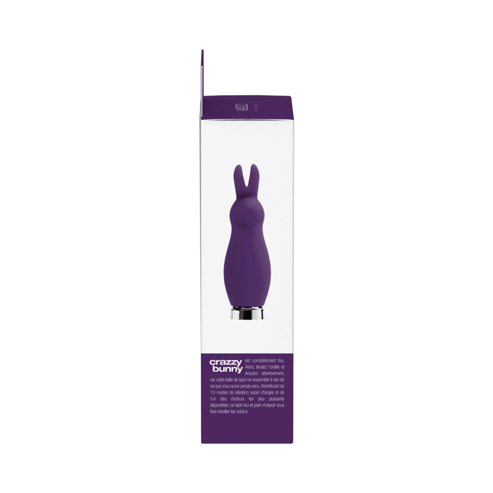 VeDO Crazzy Bunny Rechargeable Bullet - Perfectly Purple