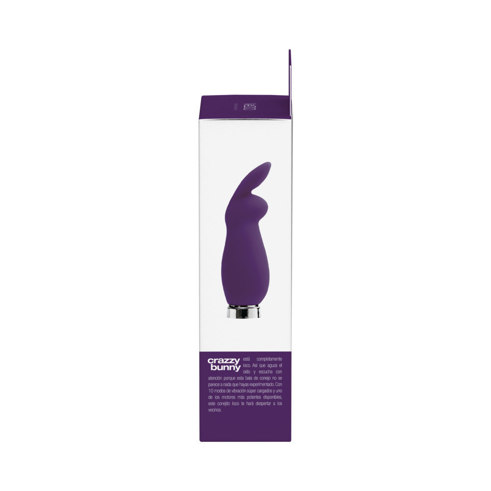 VeDO Crazzy Bunny Rechargeable Bullet - Perfectly Purple