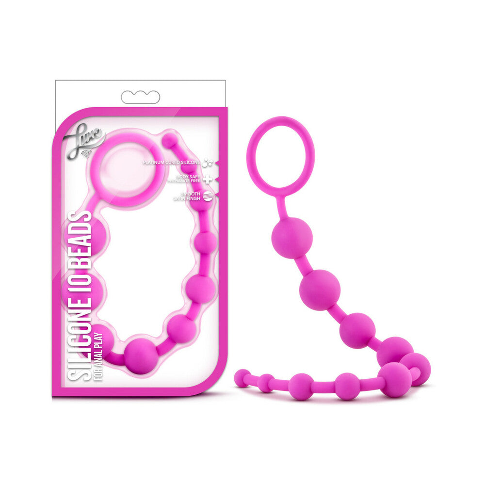 Blush Luxe Silicone Beads 10 - Pink