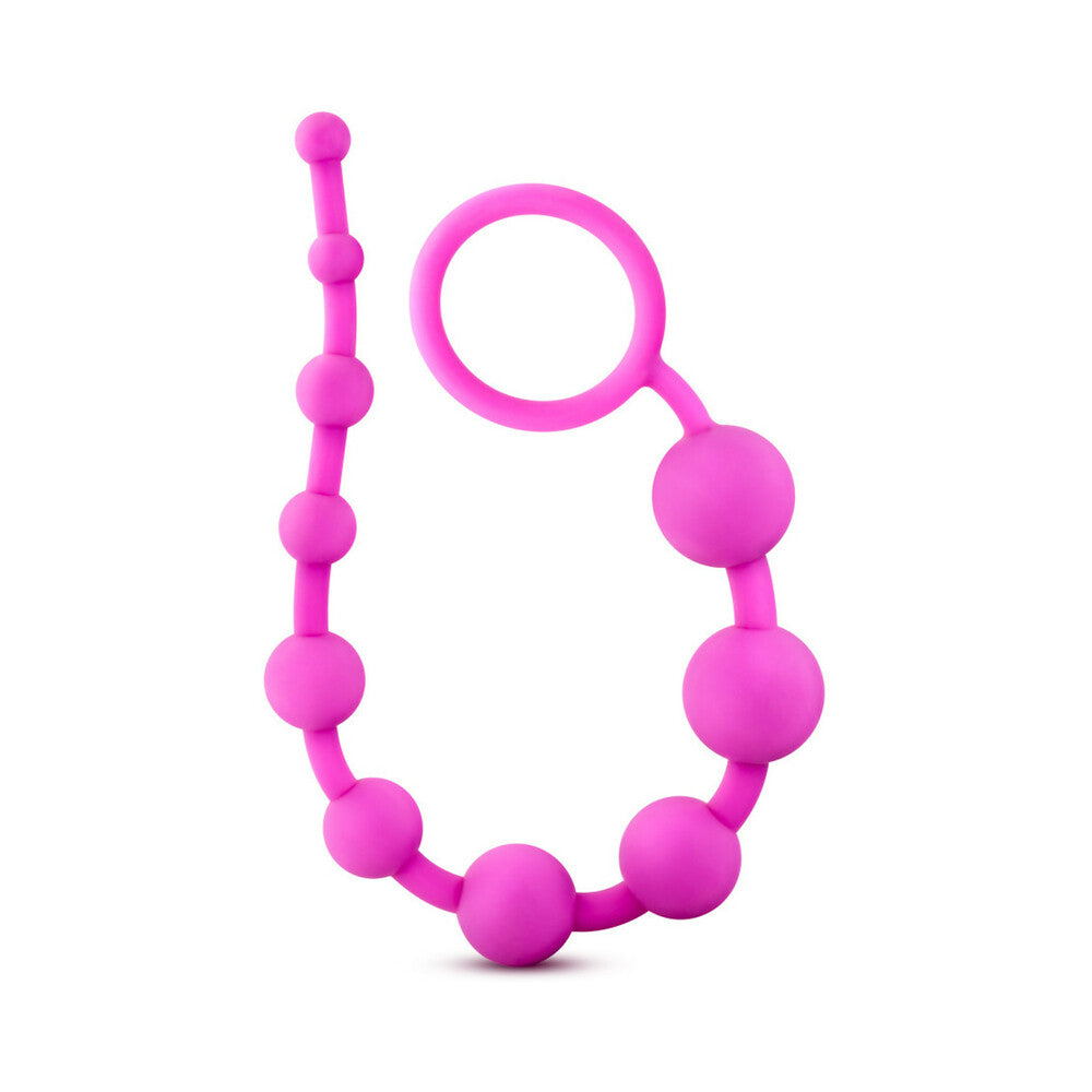 Blush Luxe Silicone Beads 10 - Pink