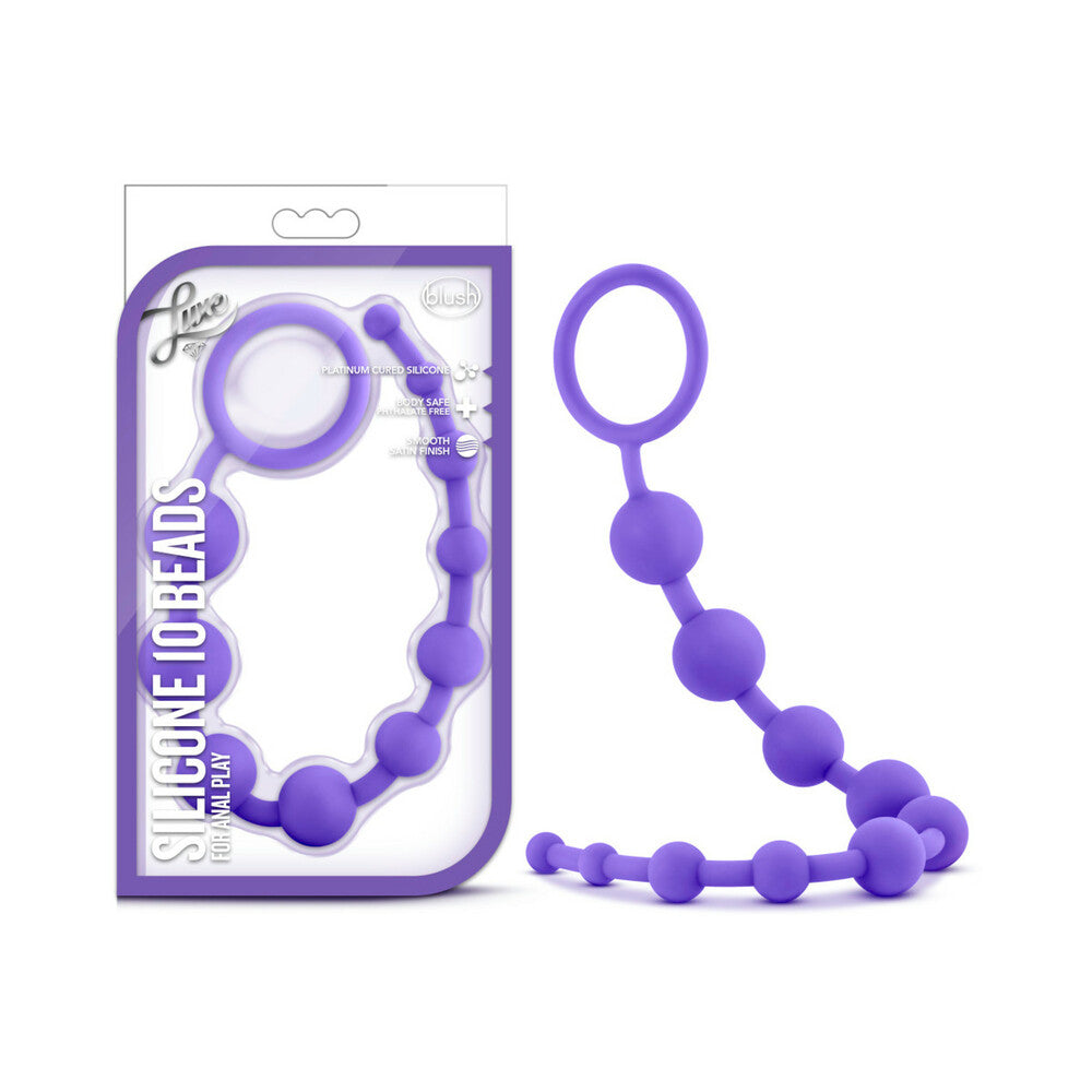Blush Luxe Silicone Beads 10 - Purple