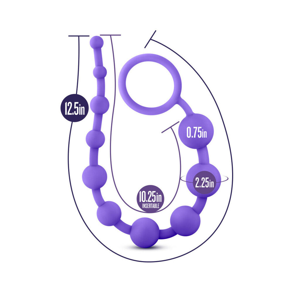 Blush Luxe Silicone Beads 10 - Purple