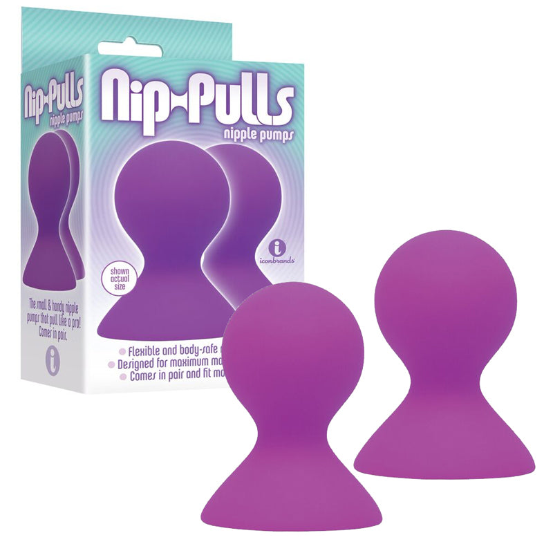 The 9's Nip-Pulls Nipple Pumps-Purple