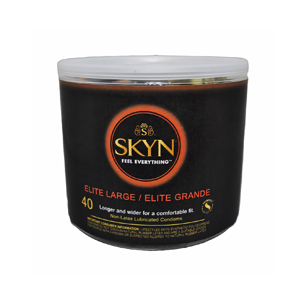 Lifestyles SKYN Elite Large Condoms - Bowl of 40