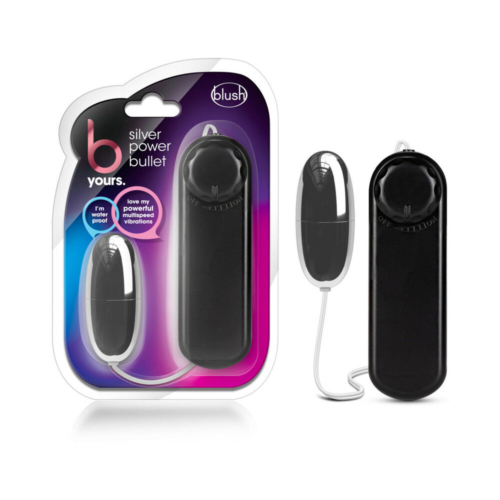 B Yours Silver Power Bullet-Black