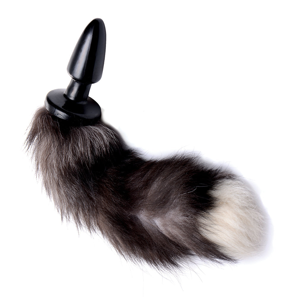 Tailz Grey Fox Tail Anal Plug