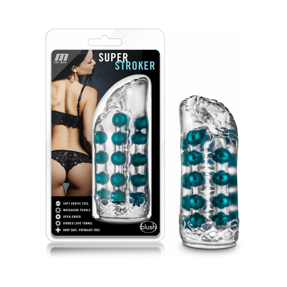 Blush M for Men Super Stroker - Clear
