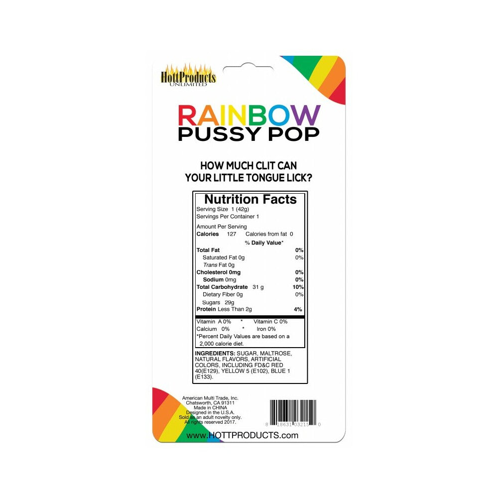 Rainbow Pussy Pops