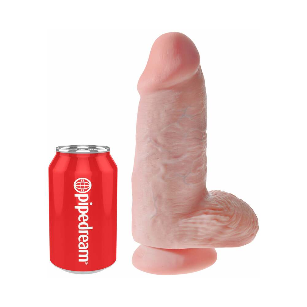 King Cock 9" Chubby - Flesh