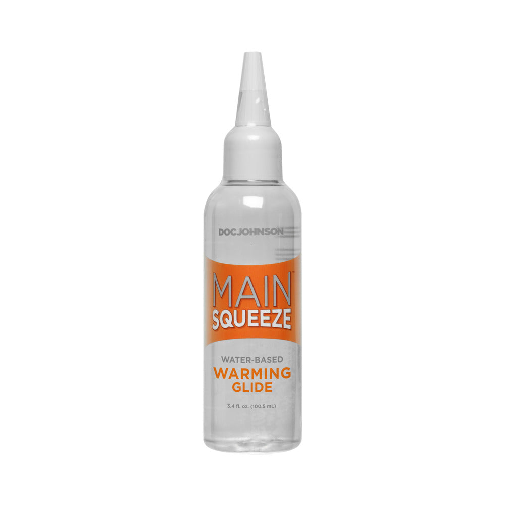 Main Squeeze Warming Water-Based Lubricant - 3.4 oz