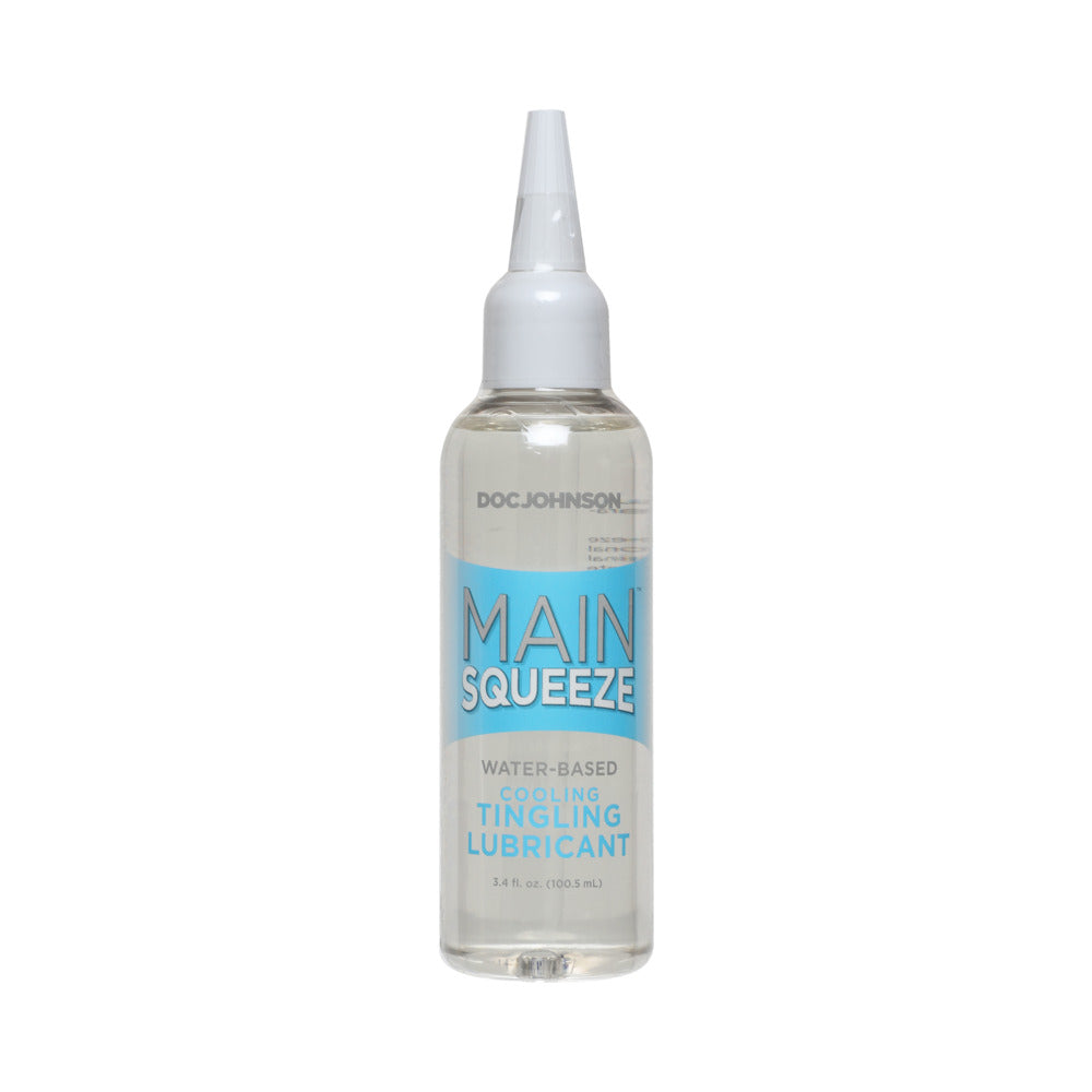 Main Squeeze Cooling/Tingling Water-Based Lubricant 3.4oz