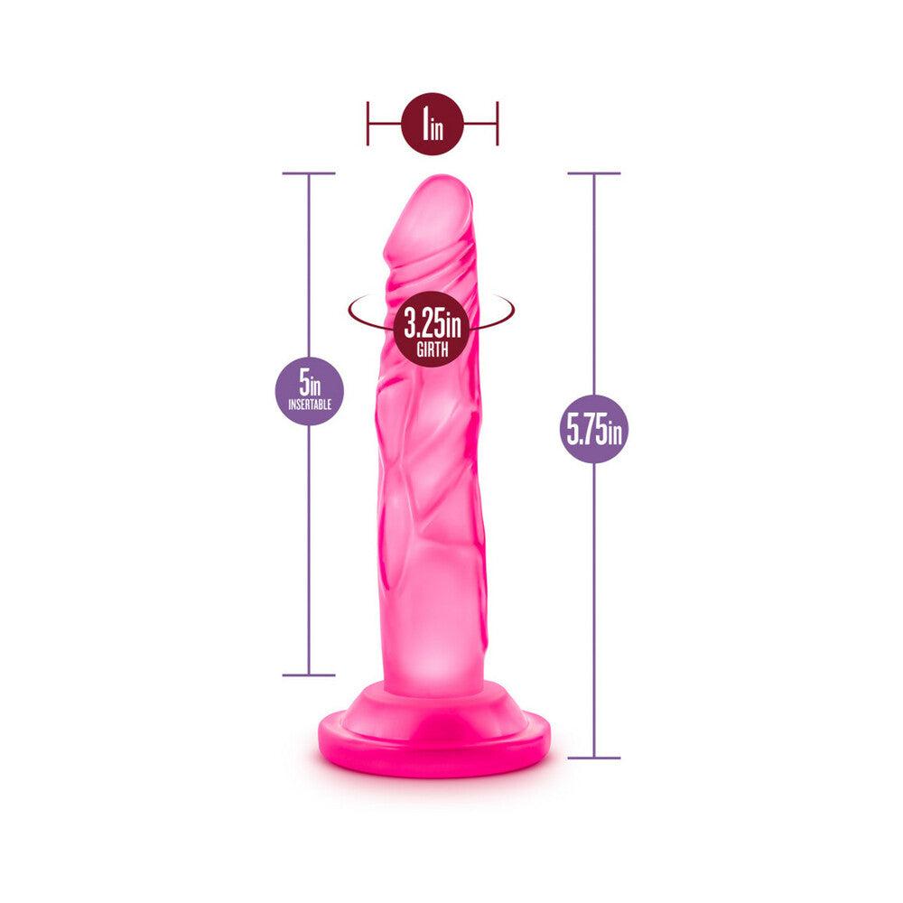 Naturally Yours Mini Cock-Pink 5"