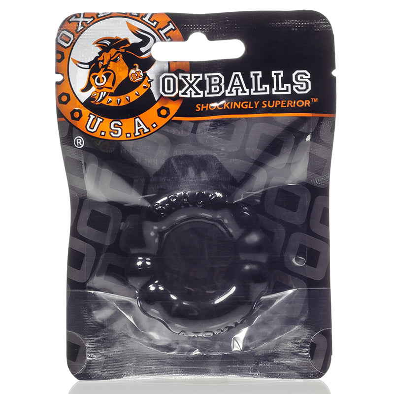 Oxballs Atomic Jock 6-Pack Shaped Cocking - Black
