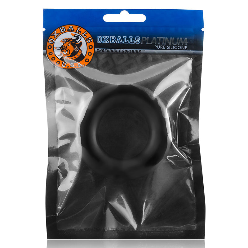 Oxballs Silicone Cock T Cock Ring - Black