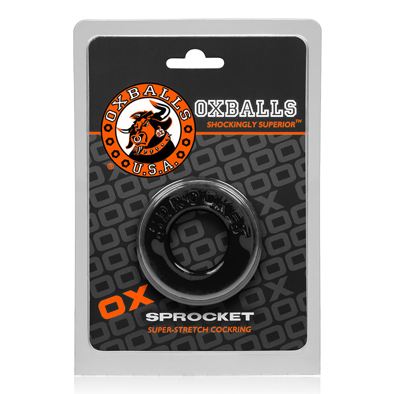 Oxballs Atomic Jock Sprocket Cockring - Black