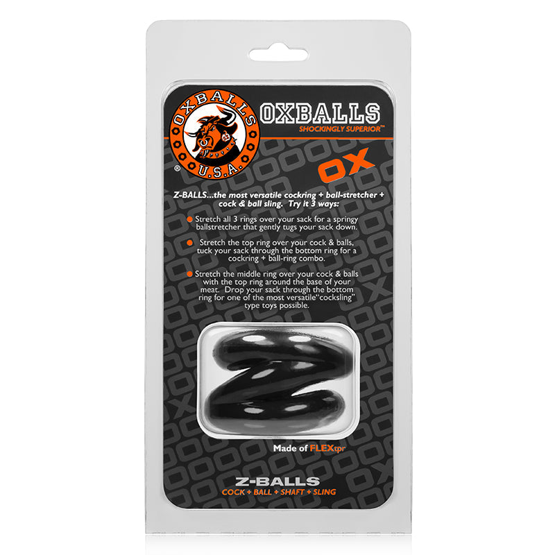 Oxballs Z Balls Ballstretcher - Black
