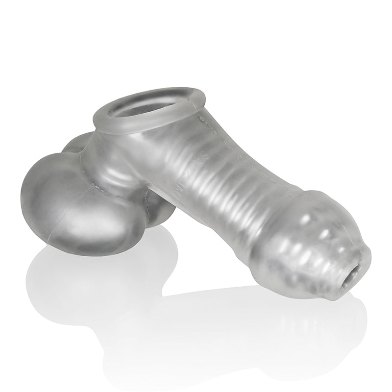 Oxballs Sackjack Wearable Jack Off Sheath - Clear Frost