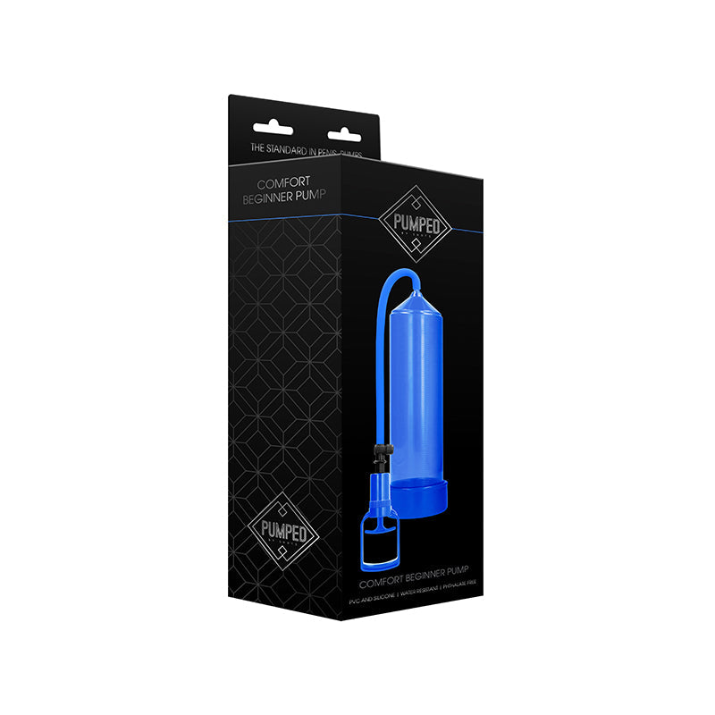 Shots Pumped Comfort Beginner Pump - Blue
