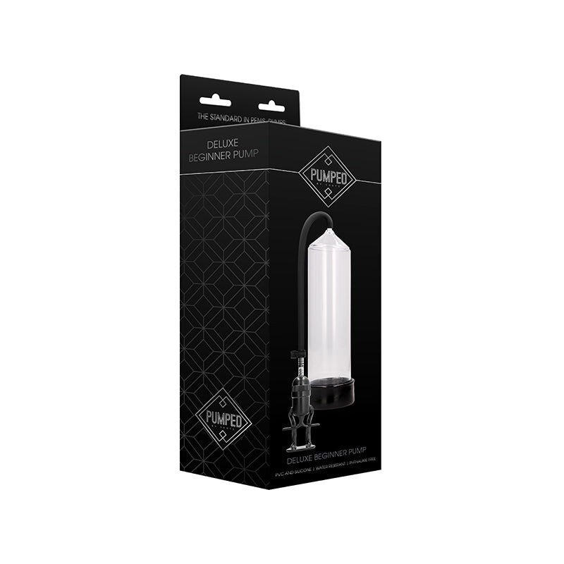 Shots Pumped Deluxe Beginner Pump - Transparent