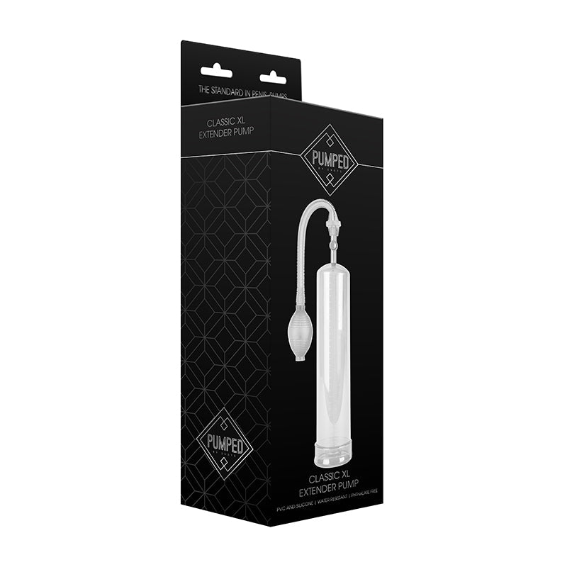 Shots Pumped XL Extender Pump - Clear