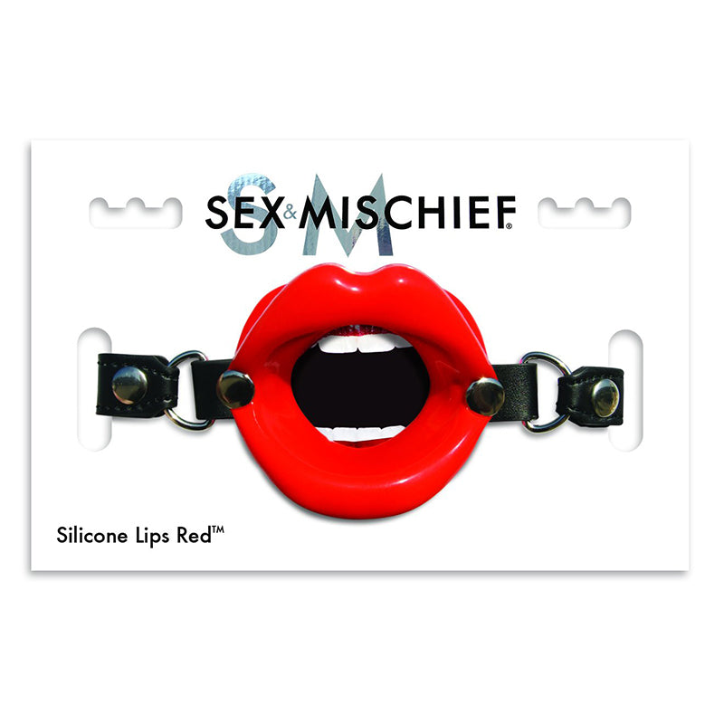 S&M Silicone Lips-Red