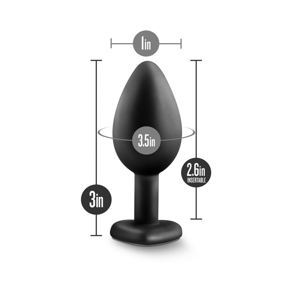 Temptasia Bling Plug Small-Black